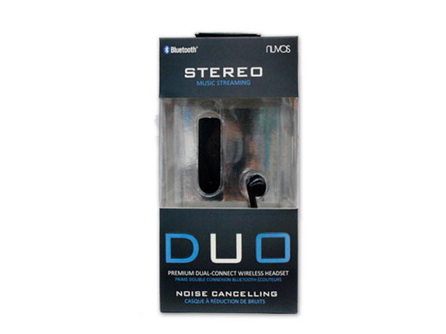 Nuvos Headset Bluetooth SBT-228 Black