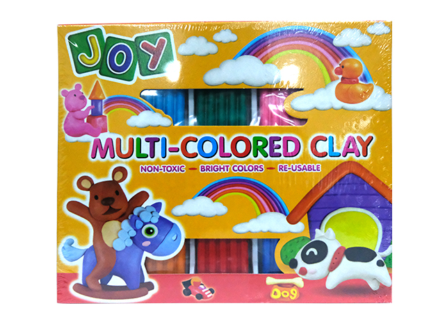 Joy Multi-Colored Clay SCL3010 10s