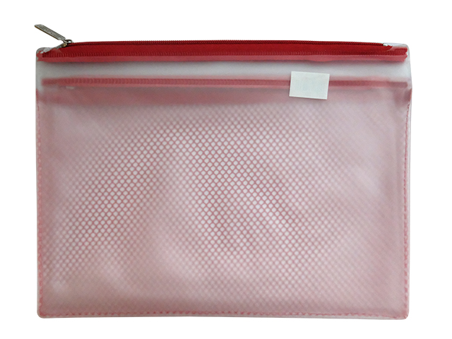 Axis Envelope Plastic AX053 Mesh 2Zipper 10 x 7