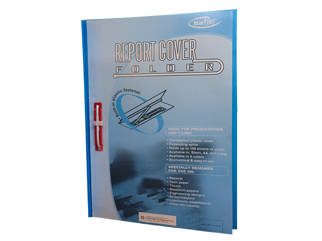 Starfile Report Cover Folder Blue Legal