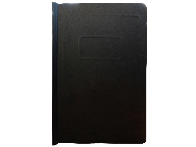 Veco Morocco Slide Folder Legal Black