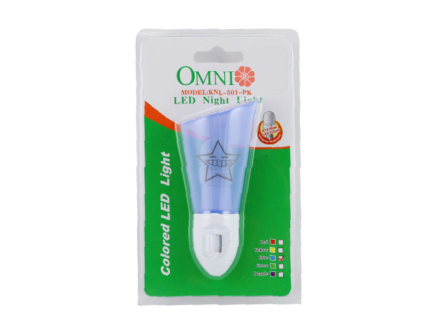 Omni LED Night Light KNL-501PK-U Blue