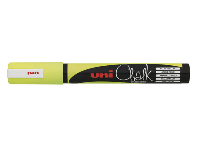 Uni Chalk Marker PWE-5M Yellow