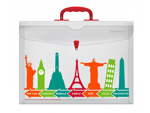 Adventurer Envelope Plastuc E31LWH w/Handle Pushlock Legal 
