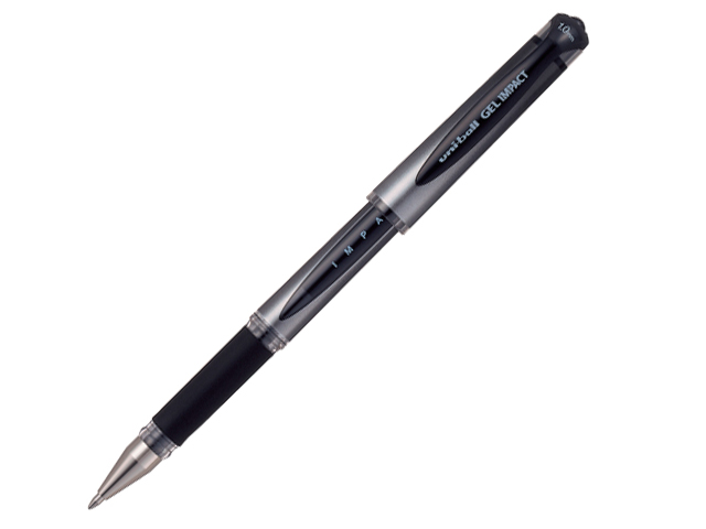 Uni Ball 1 Sign Pen UM 153S Impact Gel Black 1.0