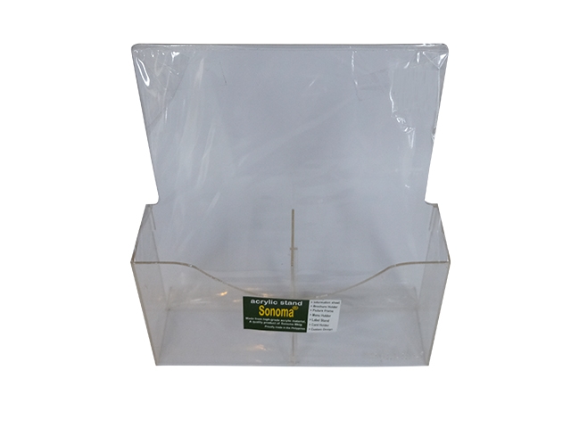 Sonoma Acrylic Brochure Holder 2 Sides 4.5 x 10