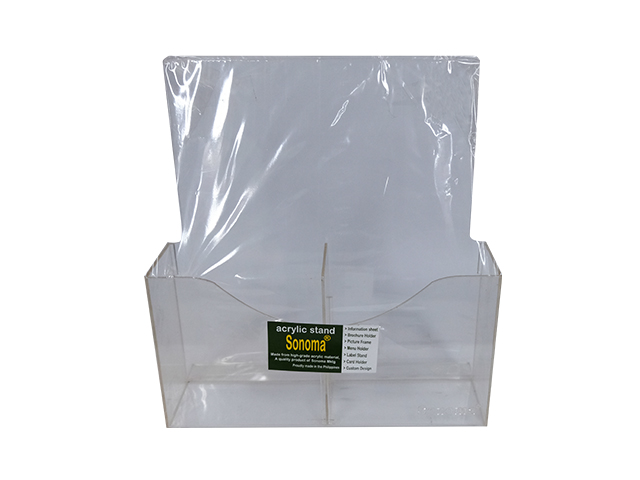 Sonoma Acrylic Brochure Holder 2 Sides 4.5 x 10