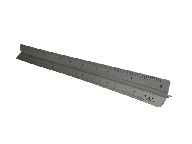 Joy Triangular Ruler Metal 12