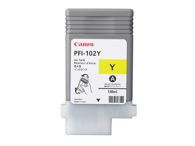 Canon Ink PFI-102Y Yellow