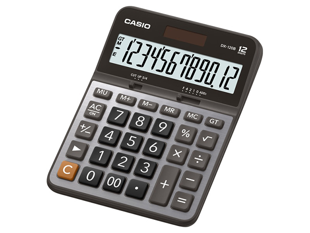 Casio DX-120B Calculator 