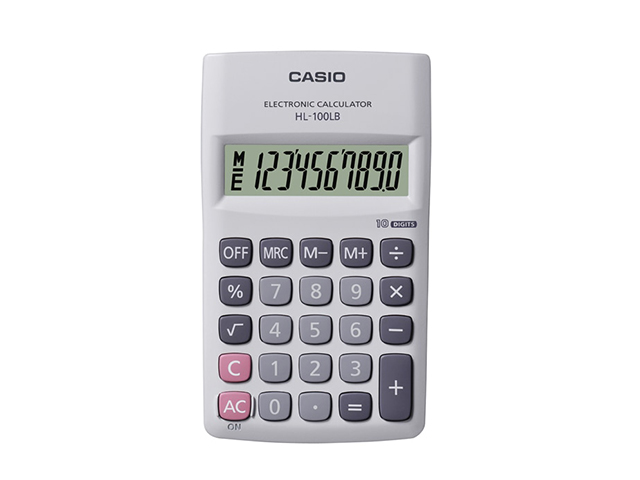 Casio HL-100LB Standard Calculator 10 Digits