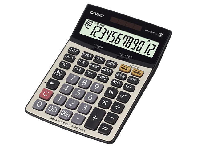 Casio DJ-220D Calculator 