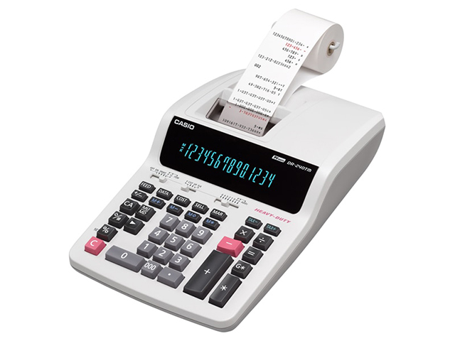 casio bill printing printer calculator