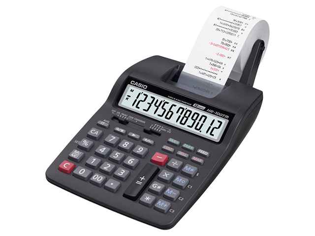 Casio Printing Calculator HR-100TM