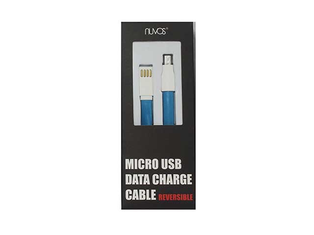 Nuvos Cable Micro USB Data Blue