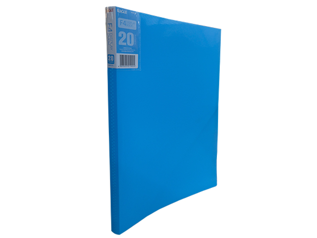 Eagle Clearbook 20PKT 9002FK F4 Blue