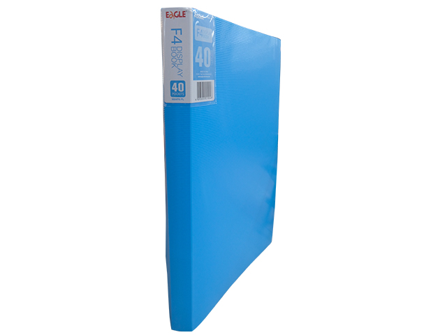 Eagle Clearbook 40PKT 9004FK F4 Blue