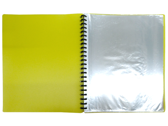NonBrand Clearbook Refillable 23H Yellow A4 20Sheets