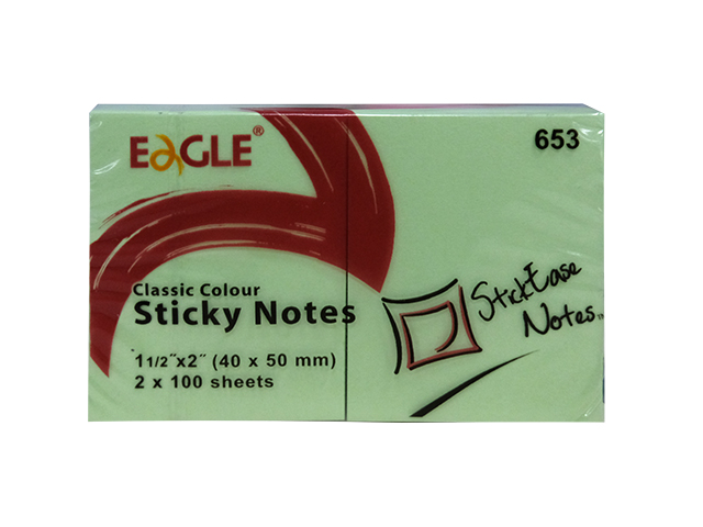 EAGLE STICKY NOTES 653