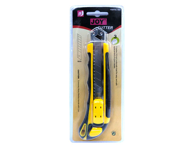 Joy Cutter Auto Load 3 Blades Assorted 18mm