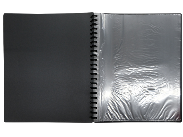 NonBrand Clearbook Refillable 23H Gray A4 20Sheets 