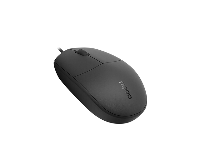 Rapoo N100 Optical Mouse Black