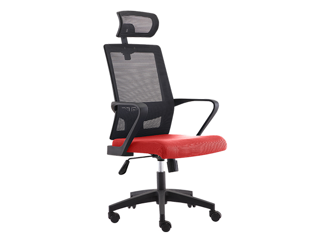 Executive Chair HT-7081A Mesh High Back Red