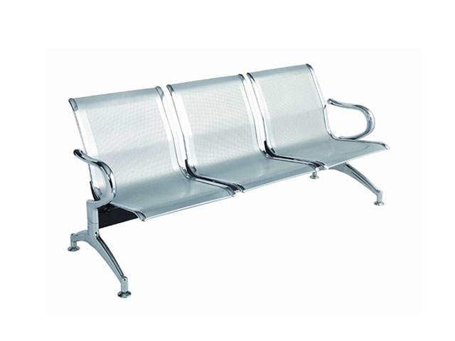 Gang Chair 3 Seater All Steel A61