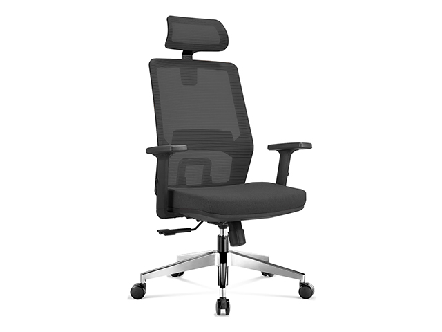 Executive Chair 820A3E Mesh with Head Rest Black