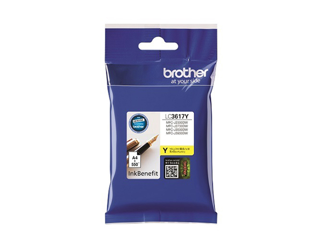 Brother LC-3617 Ink Cartridge Yellow