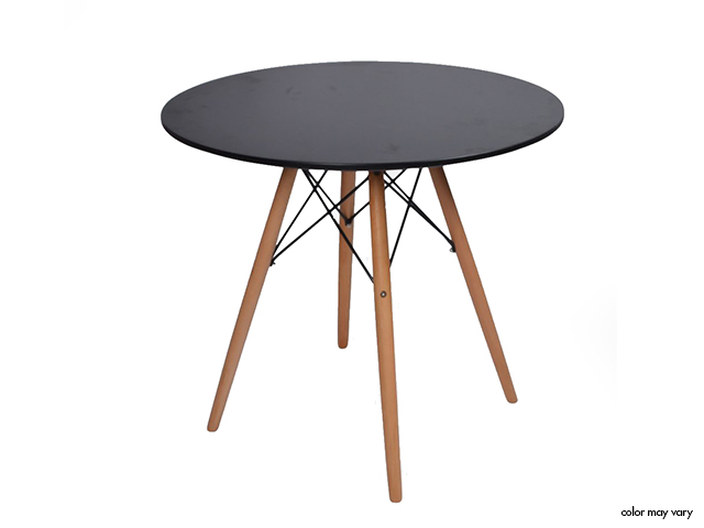 Designer Table ST-007 80cm Black