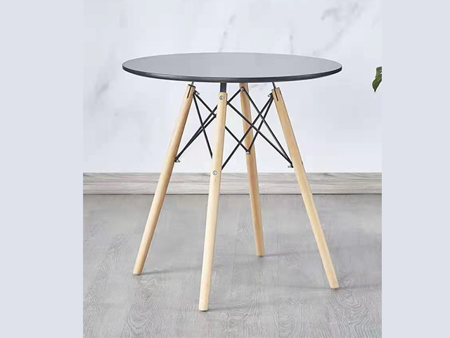 Designer Table ST-007 80cm Black