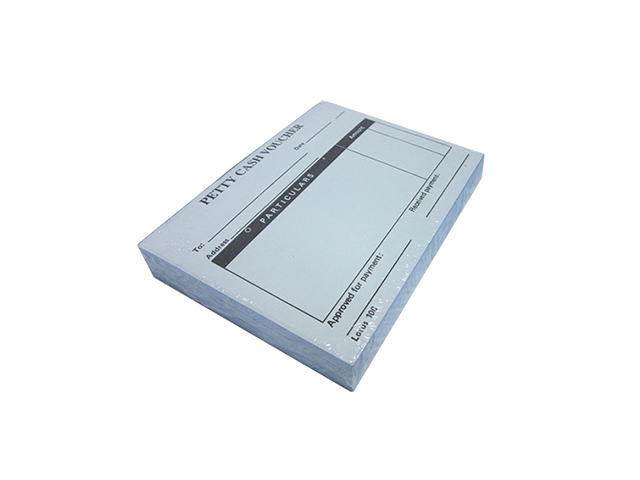 Petty Cash Voucher Form Carbonless 2 Ply 3 x 50 Sets 4x5