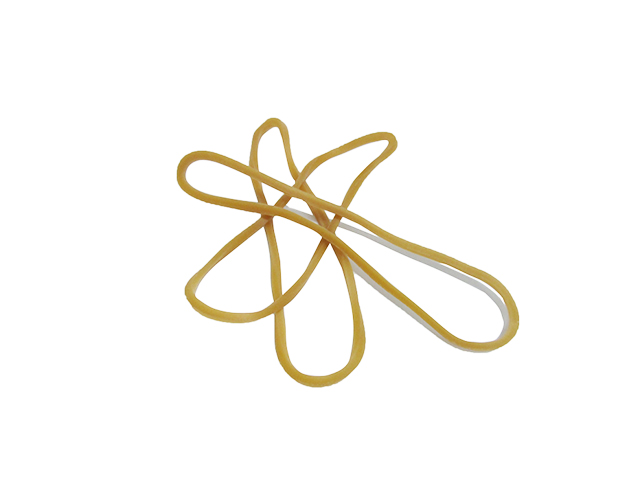 Brite Rubberband Flat Brown 50g