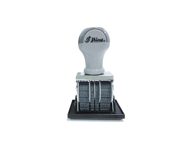 Shiny Paid Dater Stamp S-68 Gray 4mm