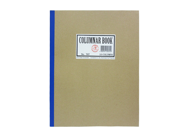 Veco Columnar Book 707 10 Columns