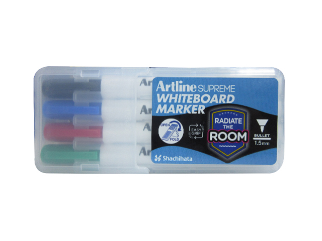 Artline Supreme Whiteboard Marker EPF-507 1.5mm 4s