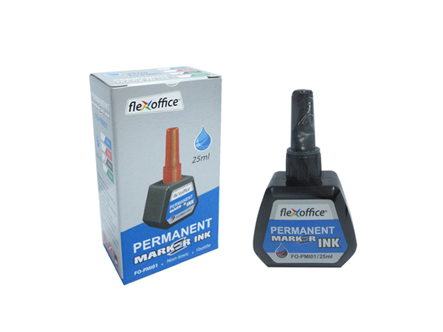 Flexoffice Permanent Marker Ink FO-PM0101 Black