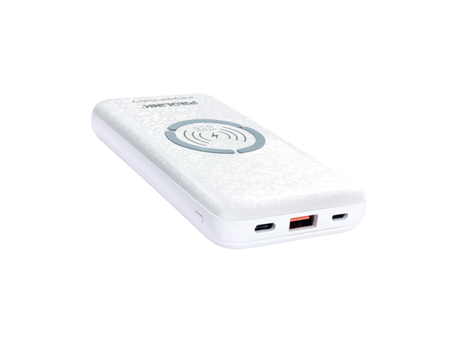 Prolink energiepak Mastery Wireless Charging Power Bank PPB1005 White
