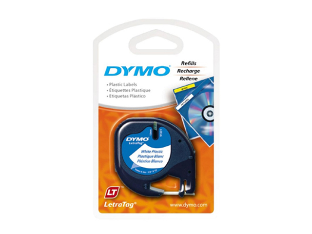 Dymo LetraTag Tape 91205 Plas Blu