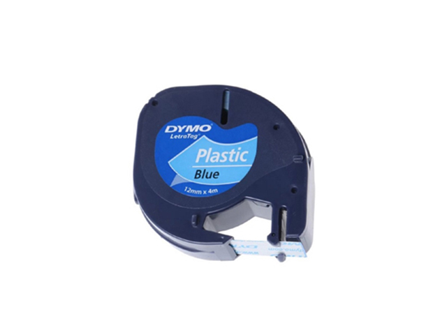 Dymo LetraTag Tape 91205 Plas Blu