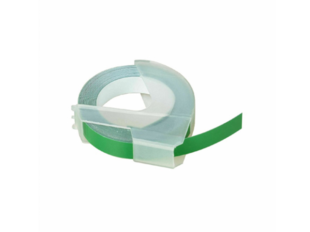 Dymo Embossing Labels 3D 520105 Grn
