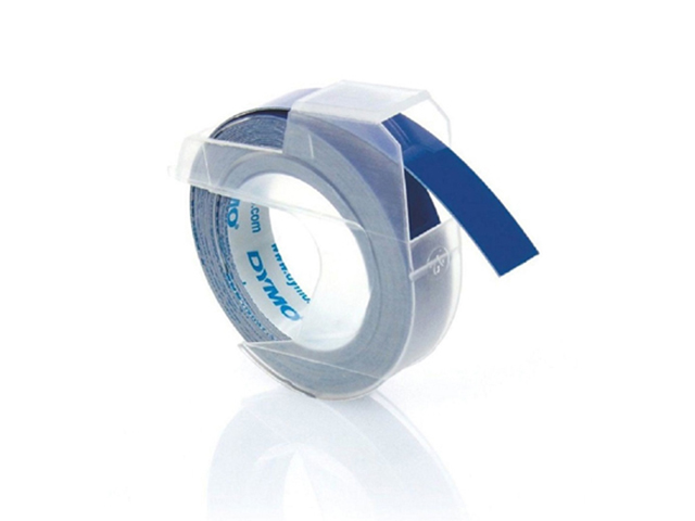 Dymo Embossing Labels 3D 520106 Blu