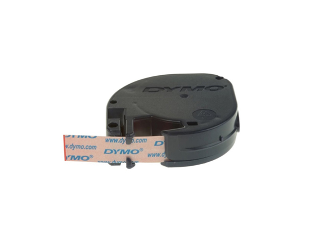 Dymo LetraTag Tape 91203 Plas Red