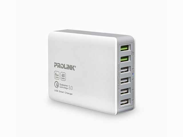 Prolink PDC66001 60W 6-Port USB Charger