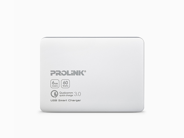 Prolink PDC66001 60W 6-Port USB Charger