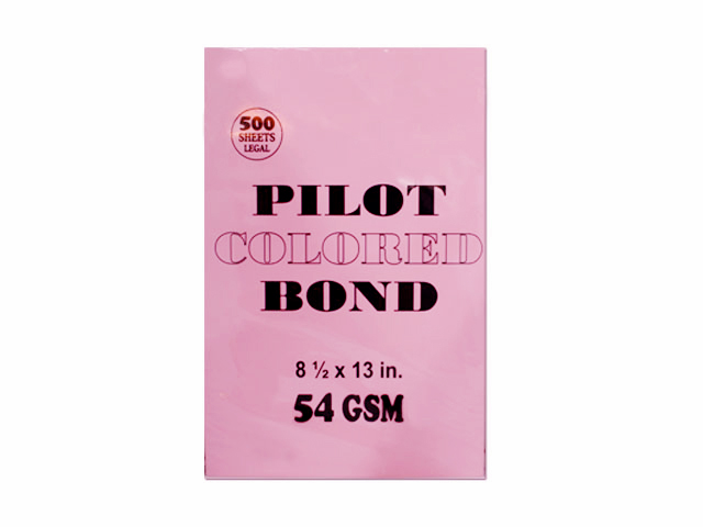 Pilot Colored Bond Paper Legal 4Colors 500s