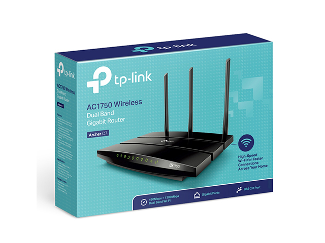 TP-Link Archer C7 AC1750 Wireless Dual Band Gigabit Router