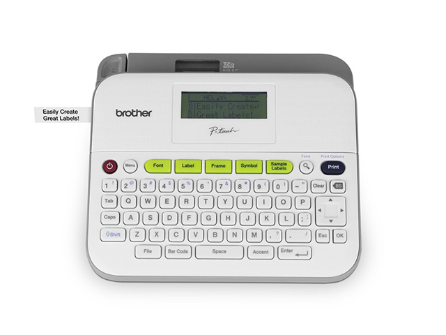 Brother PT-D400 Desktop Electronic Labeller with TZe-231V2 Tape