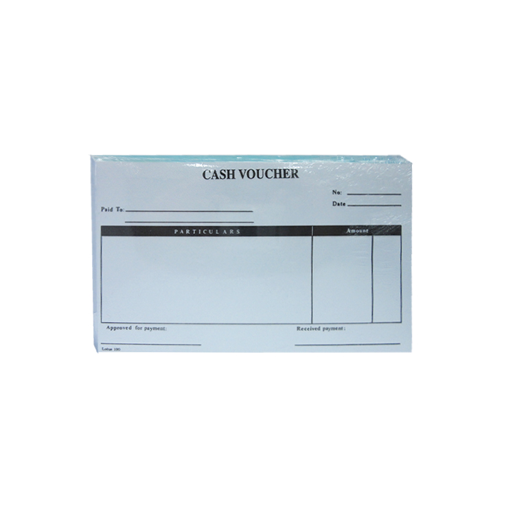 Cash Voucher Form Carbonless 2 Ply 3 x 50 Sets 8x5.5